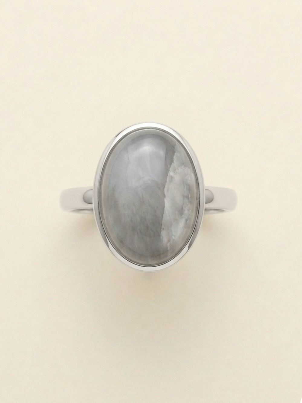 Sterling Silver Moonstone Ring